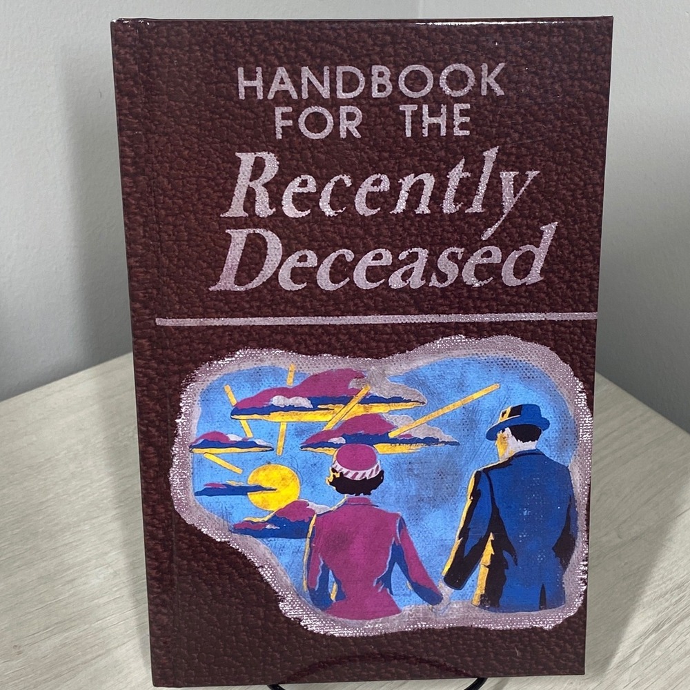 Handbook For The Recently Deceased Beetlejuice Journal Hardcover Book 2023 Prop